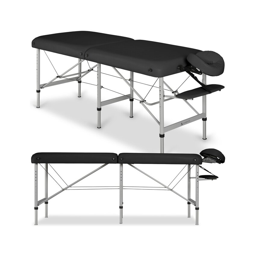 Massagetafel Medmal Alu 70 Vinyl Flex K015 Zwart