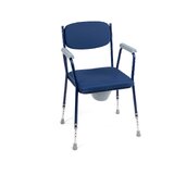 Gestoffeerde toiletzitting Blauw TIM