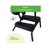 Energiemassagestoel - zwart