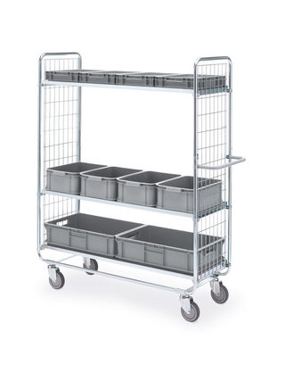 Medische bedwagen 3 planken