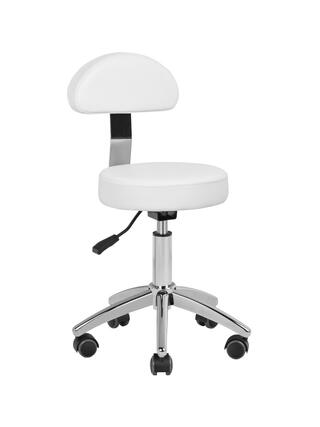 Cosmetische pedicurestoel Basic 304P wit
