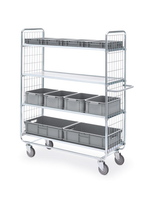 Medische bedwagen 4 planken