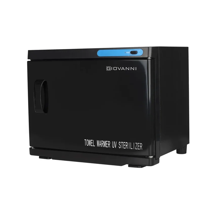 Handdoekverwarmer met UV-sterilisator 23 liter Zwart