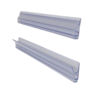 Transparante kunststof strips voor posters 51x66 cm