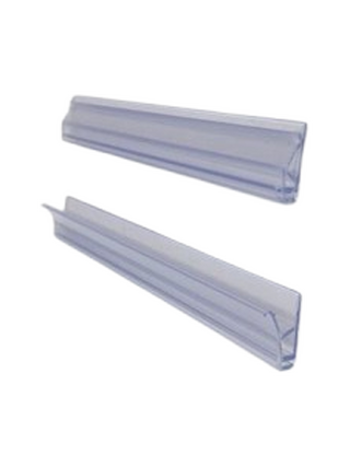 Transparante kunststof strips voor posters 51x66 cm
