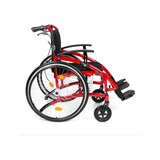 Lichtgewicht rolstoel met aluminium frame – Slechts 13,7 kg – Opvouwbaar