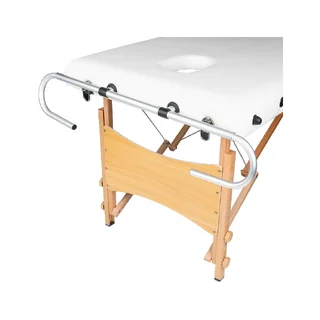 Draagbare massagetafel met papierhouder