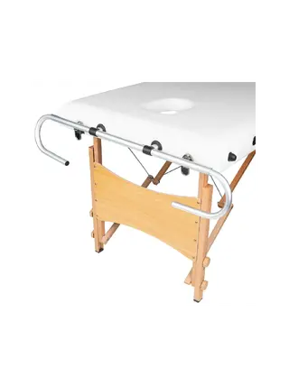 Draagbare massagetafel met papierhouder