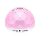 UV LED glanzende 86W lamp in roze parelmoerglans