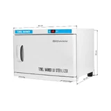 Handdoekverwarmer met UV-sterilisator 16 liter Wit