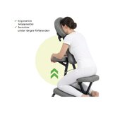 Energiemassagestoel - grijs