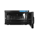 Handdoekverwarmer met UV-sterilisator 16 liter Zwart