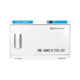 Handdoekverwarmer met UV-sterilisator 16 liter Wit