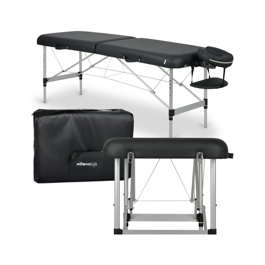Draagbare massagetafel exclusief Estetic Black Comfy Base K515