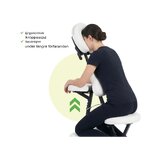 Energiemassagestoel - wit