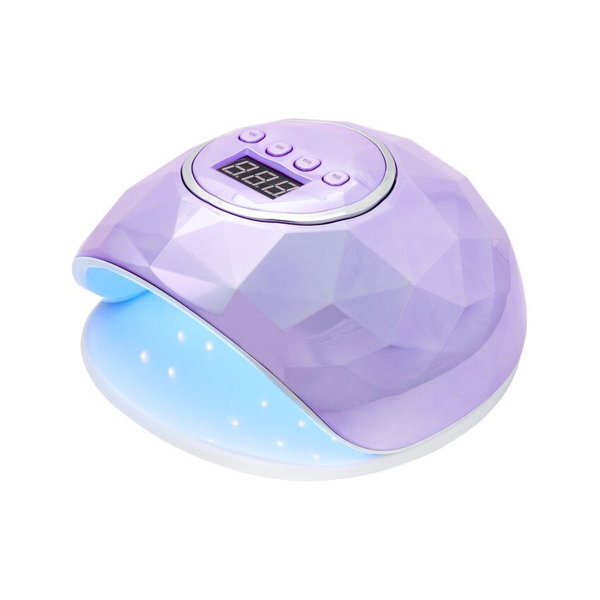 UV LED-lamp met glanzende afwerking, 86W, paarse parelmoerglans