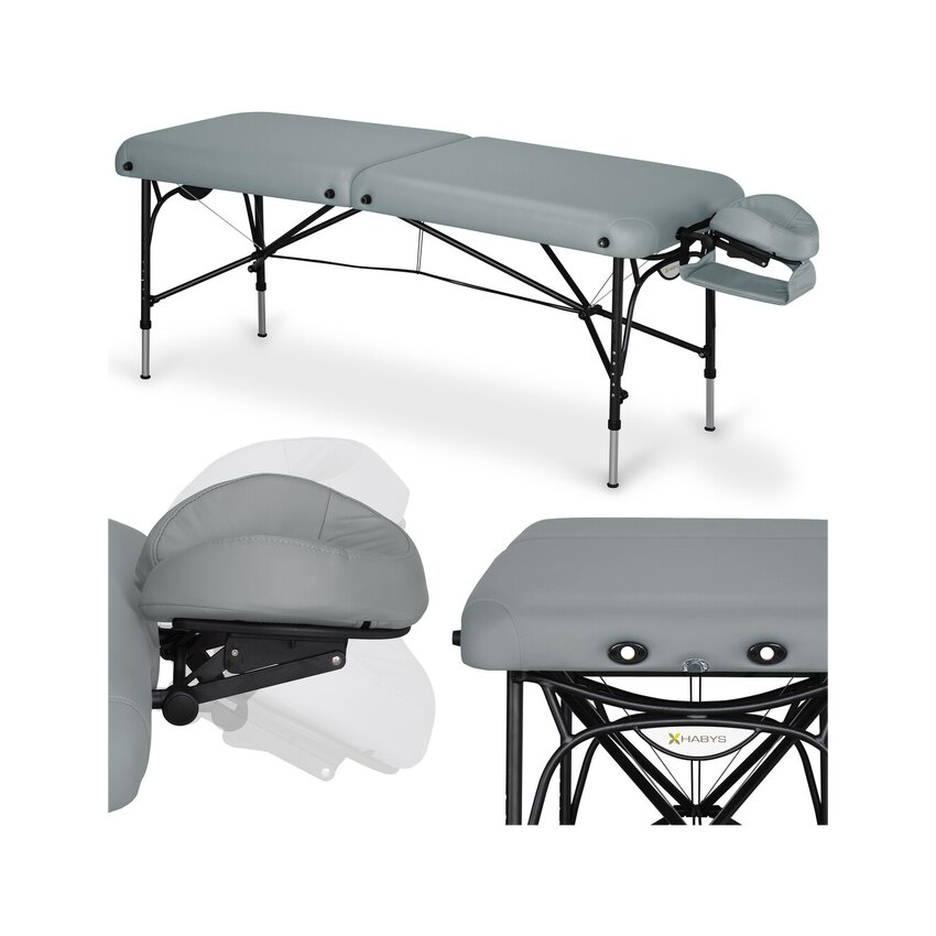 Massagetafel Smart Alu 70 Vinyl Flex K015 Grijs