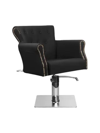 Haarsysteem kappersstoel ber 8541 zwart