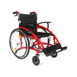 Lichtgewicht rolstoel met aluminium frame – Slechts 13,7 kg – Opvouwbaar