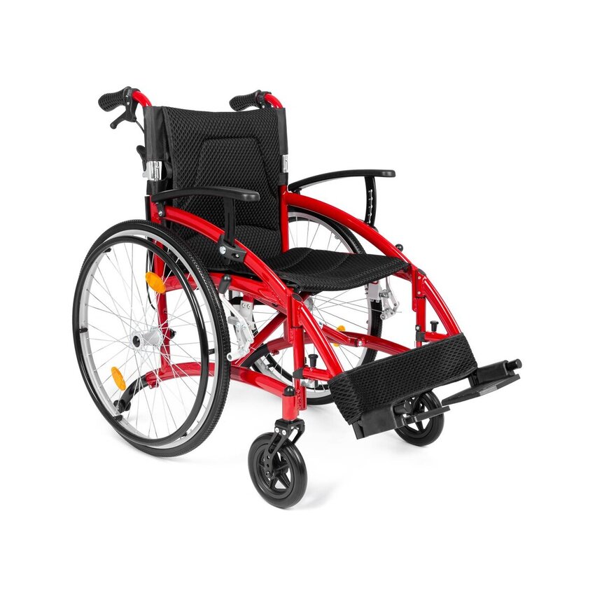 Lichtgewicht rolstoel met aluminium frame – Slechts 13,7 kg – Opvouwbaar