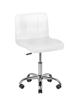 Kliniekstoel A-5299 met wielen - Wit