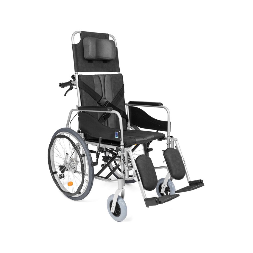 Rolstoelleuning in aluminium