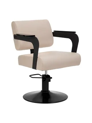 Haarsysteem Jet latte kappersstoel beige