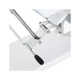 Behandelstoel 360 graden hydraulisch - v2 210 koud wit
