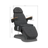 Elektrische behandelstoel SILLON Lux 273b 3 motoren grijs