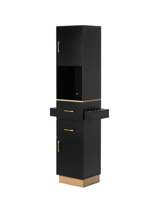 Totem voor de kappersstoel - Zwart Goud