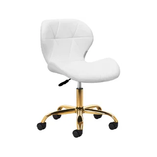 Make-upstoel QS-06B - witgoud