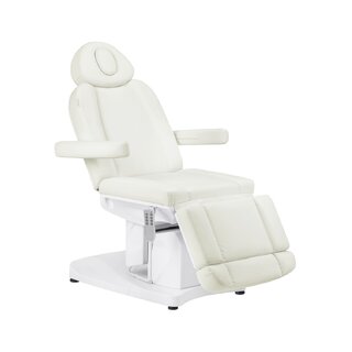 Elektrische cosmetische stoel Azzurro 708A met 4 motoren, wit