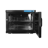 Handdoekverwarmer met UV-sterilisator 23 liter Zwart