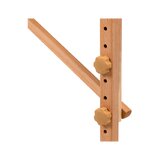 Opvouwbare massagetafel Balance hout 3-delig zwart