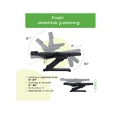 Elektrische behandelstoel - Selia PRO 4 - zwart
