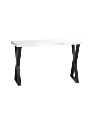 Momo 04-BL kaptafel - wit zwart