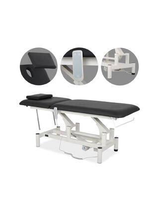 Optima elektrische behandeltafel - Zwart