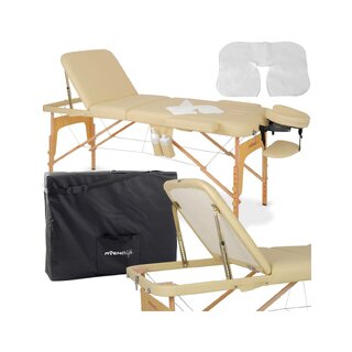 Draagbare massagetafel Bianca - Beige