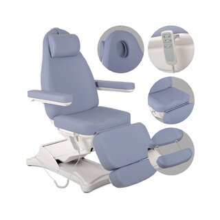 Cosmetische behandelstoel, elektrisch Elara PRO 4 - violet