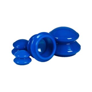Massagecups siliconen - cuppingset