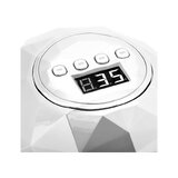 UV LED glanzende 86W lamp wit/zilver parelmoer