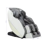 Massagestoel 3D Sakura Maximus 809 wit grijs