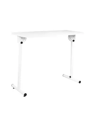 Opklapbaar bureau wit