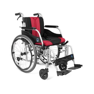 Opvouwbare comfortrolstoel met aluminium frame – Geschikt voor binnen en buiten