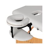 Opvouwbare massagetafel Balance Lux hout 3-delig 190x70 wit