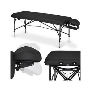 Massagetafel Smart Alu 70 Vinyl Flex K015 Zwart