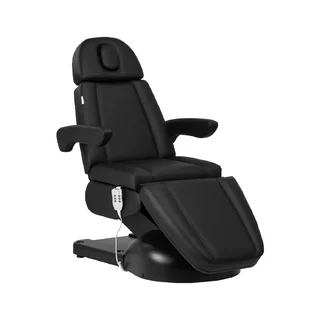 Azzurro Lux beauty stoel 3 motoren Zwart