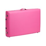 Opvouwbare massagetafel Balance aluminium 2-delig roze