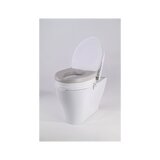 Zacht kussen voor verhoogde toiletzitting