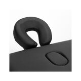 Opvouwbare massagetafel Balance hout 2-delig zwart